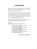Toyota 6FD14 Forklift Service Repair Manual