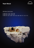 MAN Marine Diesel Engine D 2848 LXE /LE 401 / 403 / 405 Service Repair Manual