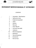 Massey Ferguson MF 8150 Tractor Service Repair Manual
