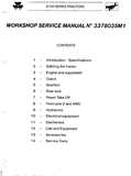 Massey Ferguson MF 8140 Tractor Service Repair Manual