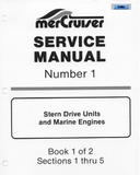 MERCURY MERCRUISER MCM110 STERN DRIVE UNITS AND MARINE ENGINE (1963-1973) Service Repair Manual SN:ALL