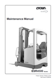 Crown ESR4500 Series Forklift Service Repair Manual