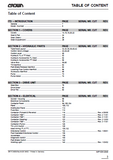 Crown FC4000 Series Forklift Parts Catalogue Manual