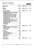 Crown GPC3000 Series Lift Truck Parts Catalogue Manual