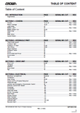 Crown ESR4000 Series Forklift Parts Catalogue Manual