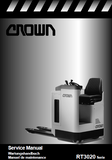 Crown RT3020 Series Pallet Truck Service Repair Manual