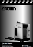 Crown RT3010 Series Pallet Truck Service Repair Manual