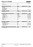Crown ESR4000 Series Forklift Parts Catalogue Manual