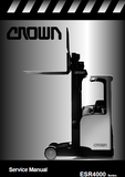 Crown ESR4000 Series Forklift Service Repair Manual
