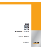 CASE 580ST Backhoe Loader Service Repair Manual