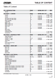 Crown ESR4500 Series Forklift Parts Catalogue Manual