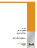 CASE 1650M Tier 4B (final) Crawler Dozer Service Repair Manual (PIN NGC107000 and above)