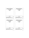 CASE 1818 Uni-Loader Service Repair Manual