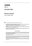 CASE 1850K Tier 3 Crawler Dozer Service Repair Manual