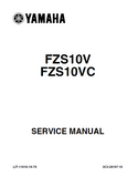 2008 Yamaha FZ1 FZS1000XGYC Service Repair Manual