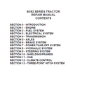 Ford New Holland 9480 Tractor Service Repair Manual