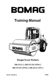 Bomag BW 216 DH-3 Single Drum Roller Service Repair Manual