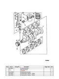JCB 4CX 444SM SP 20 Servo Command 20KPH BACKOHE LOADER Parts Catalogue Manual (Serial Number: 00400000-00430000)