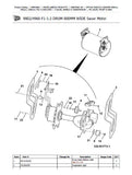 JCB VMT160 800mm, 900mm, 1000mm (Tier 2) VIBROMAX Parts Catalogue Manual (Serial Number: 01700524-01701999)