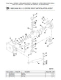 JCB VMT160 800mm, 900mm, 1000mm (Tier 4) VIBROMAX Parts Catalogue Manual (Serial Number: 02802332-02804999)