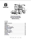 New Holland FX30 Forage Harvester Service Repair Manual