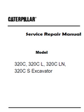 Caterpillar Cat 320C L Excavator (Prefix BBL) Service Repair Manual (BBL00001 and up)