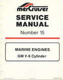 Mercury Mercruiser Marine Engines MCM 5.0L Service Repair Manual→0C408718 to 0D832471→1989-1992
