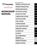 2008 HINO 338 series Truck Service Repair Manual