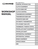 2015 Hino 268 Series Truck Service Repair Manual