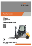 Still Diesel / LPG Fork Truck Forklift RX70-35 Series Service Repair Manual