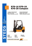Still Diesel Fork Truck Forklift R70-18 Compact Series Service Repair Manual