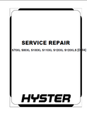 Hyster D004 (S80XL) Forklift Service Repair Manual