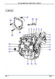 Massey Ferguson MF 158 MKIII / 158 F TRACTORS Parts Catalogue Manual