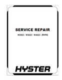 Hyster B454 (W25ZC) Forklift Service Repair Manual