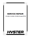 Hyster C019 (H16.00XL Europe) Forklift Service Repair Manual
