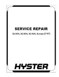 Hyster C187 (S3.00XL Europe) Forklift Service Repair Manual