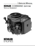 Kohler Command Cv26 Vertical Crankshaft Engine Service Repair Manual