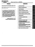 Honda Marine Outboard BF2D Service Repair Manual