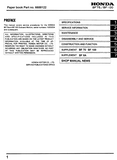 Honda Marine Outboard BF8A Service Repair Manual
