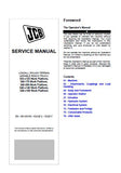 JCB 540-v140 Work Platform Telescopic Handler Service Repair Manual S/N: 2902000 and up