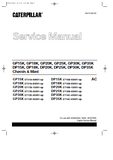 Caterpillar Cat DP30K FC Forklift Lift Trucks Service Repair Manual SN：ET14C-45001 and up