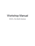 Hitachi EX27U Mini Excavator Service Repair Manual