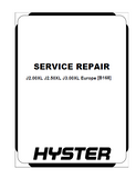 Hyster B168 (J2.00XL Europe) Forklift Service Repair Manual