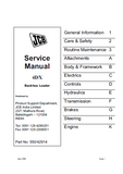 JCB 4DX Backhoe Loader Service Repair Manual