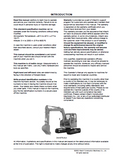 Hitachi ZAXIS 70 Excavator operator’s manual SN:060001 and up