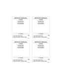 CASE CX50B Hydraulic Excavator Service Repair Manual