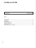 CASE CX18B Mini Excavator Service Repair Manual