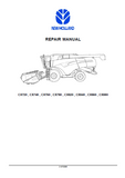 New Holland CX760 Combine Harvesters Service Repair Manual