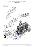 Massey Ferguson 7475 TRACTOR (TIER 3 Sisu Engine) Service Parts Catalogue Manual (Part Number : 3906312)