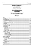Massey Ferguson 9545 Rotary Combine Service Repair Manual